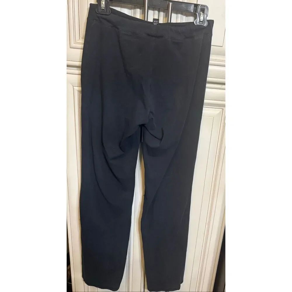 SKIMS Women's High Rise Cotton Jersey Wide Leg Pants Black Size Small - Picture 5 of 11